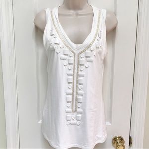 🌹WHBM White Tank